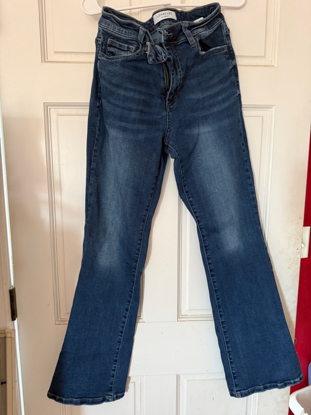Women’s Dark Blue Flared Jeans